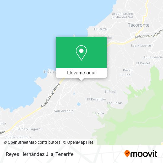 Mapa Reyes Hernández J. a