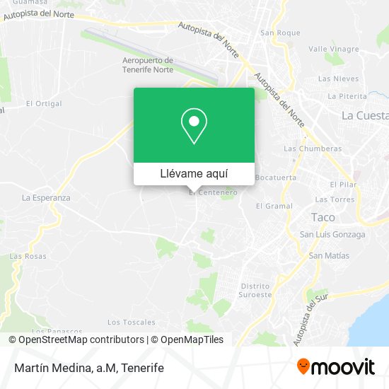 Mapa Martín Medina, a.M