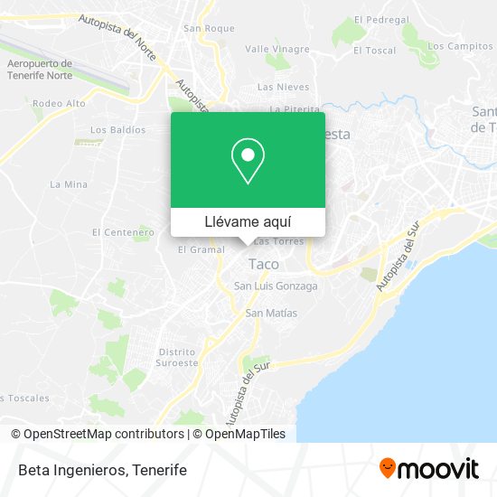 Mapa Beta Ingenieros