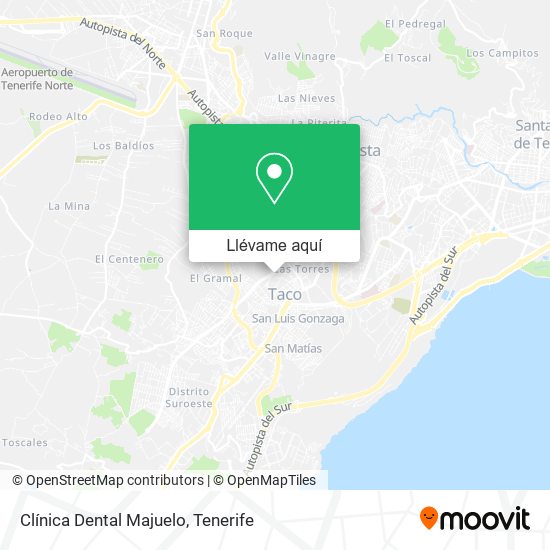 Mapa Clínica Dental Majuelo