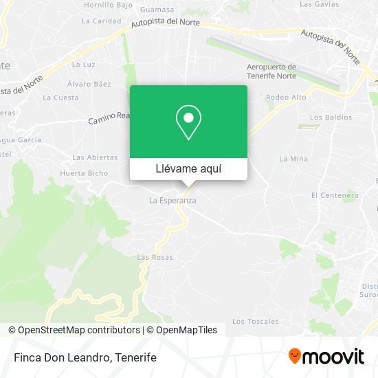 Mapa Finca Don Leandro