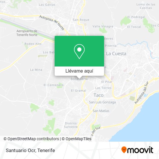Mapa Santuario Ocr
