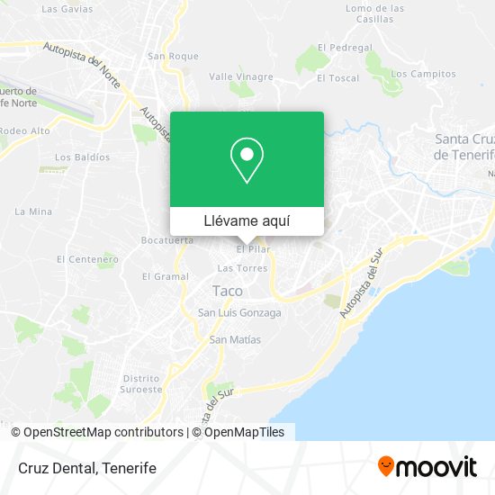 Mapa Cruz Dental