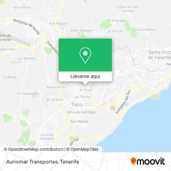 Mapa Auriomar Transportes