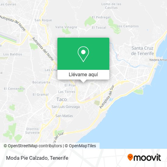 Mapa Moda Pie Calzado