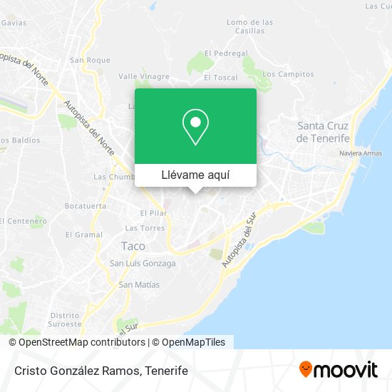 Mapa Cristo González Ramos