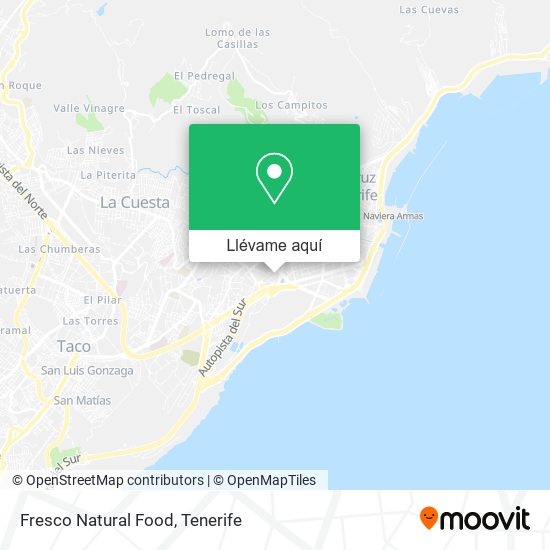 Mapa Fresco Natural Food