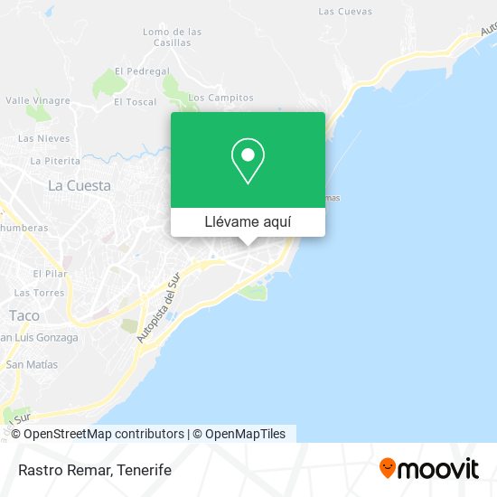 Mapa Rastro Remar