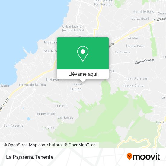 Mapa La Pajareria
