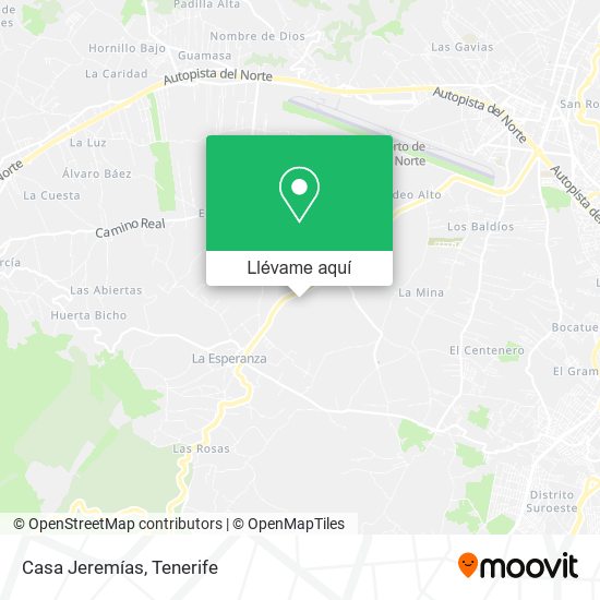 Mapa Casa Jeremías