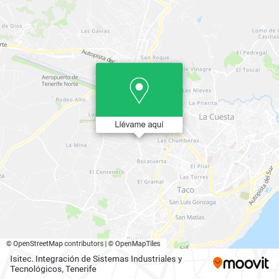 Mapa Isitec. Integración de Sistemas Industriales y Tecnológicos