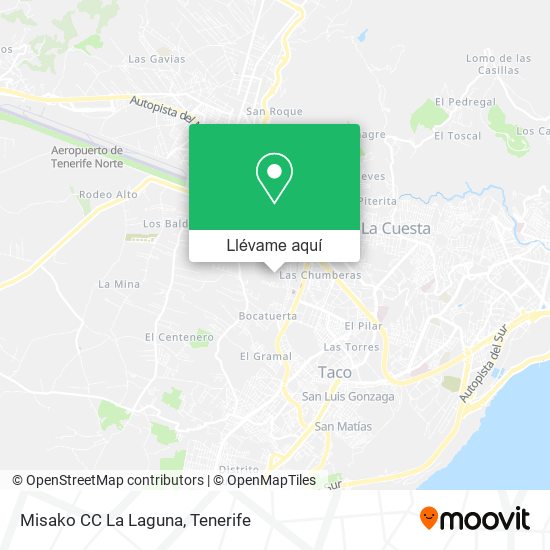 Mapa Misako CC La Laguna