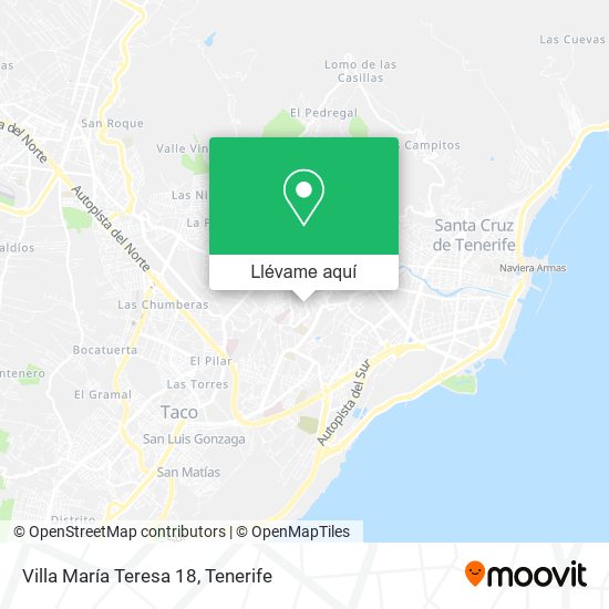Mapa Villa María Teresa 18