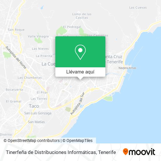 Mapa Tinerfeña de Distribuciones Informáticas