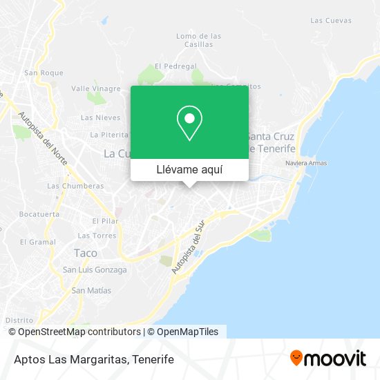 Mapa Aptos Las Margaritas