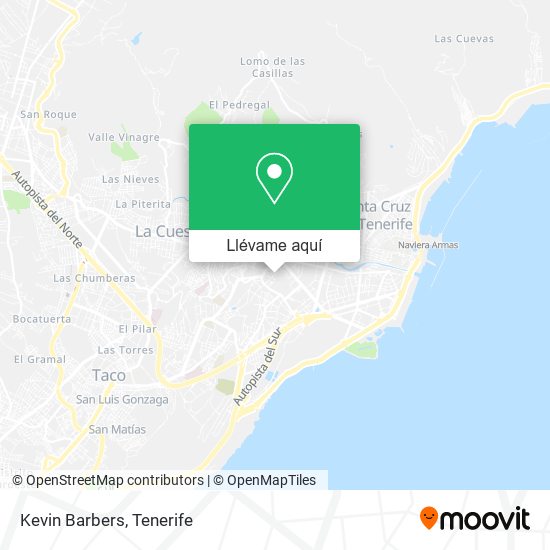 Mapa Kevin Barbers