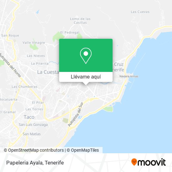 Mapa Papeleria Ayala