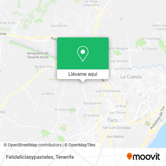 Mapa Felideliciasypasteles