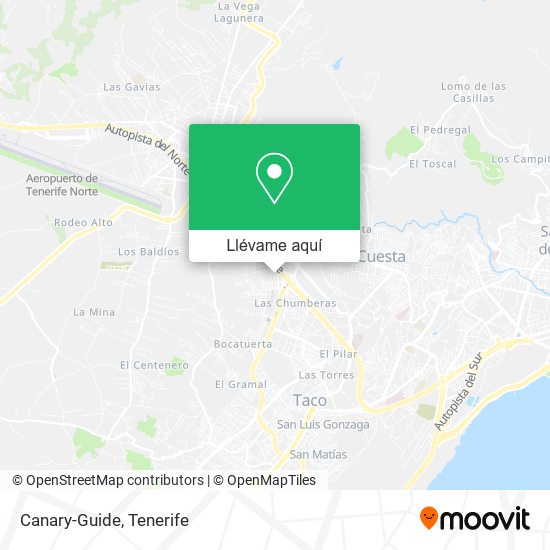Mapa Canary-Guide
