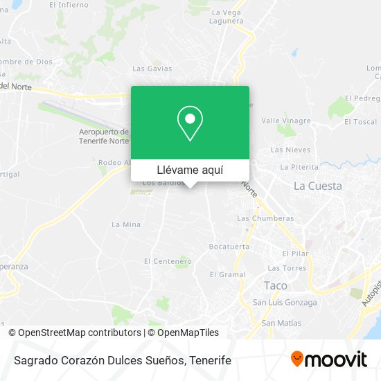 Mapa Sagrado Corazón Dulces Sueños
