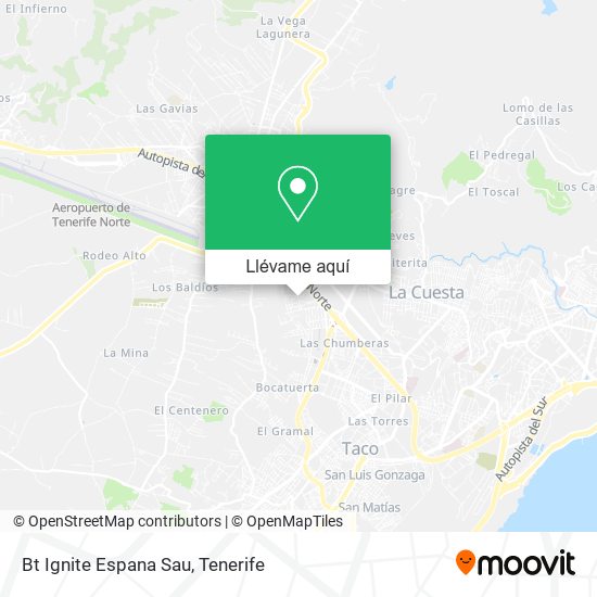 Mapa Bt Ignite Espana Sau