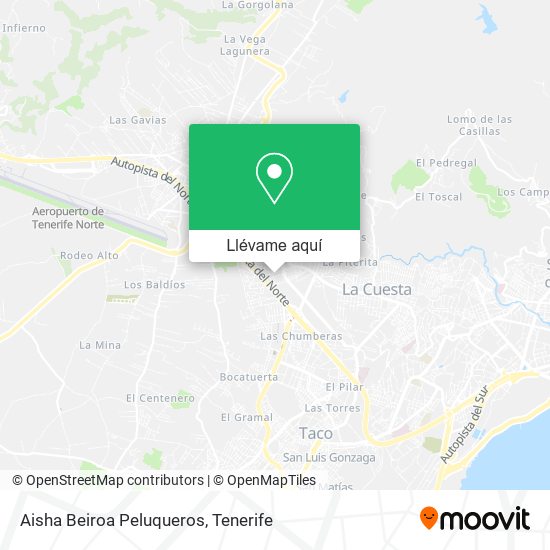 Mapa Aisha Beiroa Peluqueros