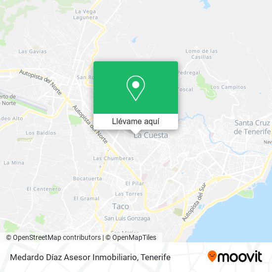 Mapa Medardo Díaz Asesor Inmobiliario