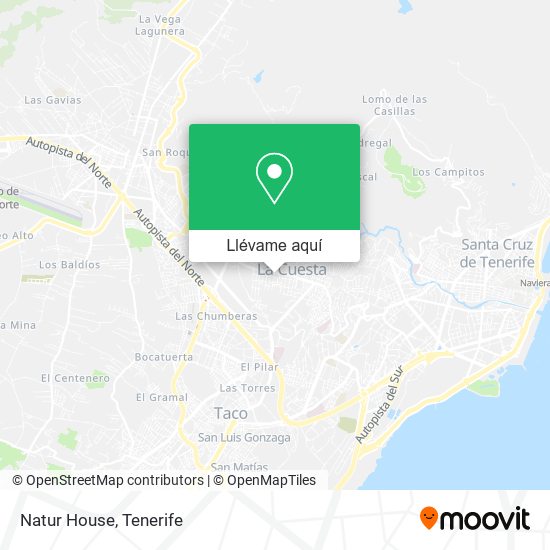 Mapa Natur House