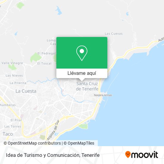 Mapa Idea de Turismo y Comunicación