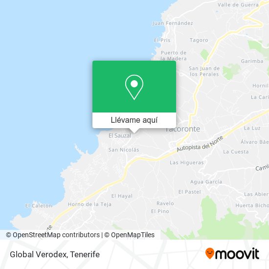 Mapa Global Verodex