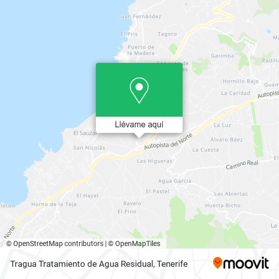 Mapa Tragua Tratamiento de Agua Residual