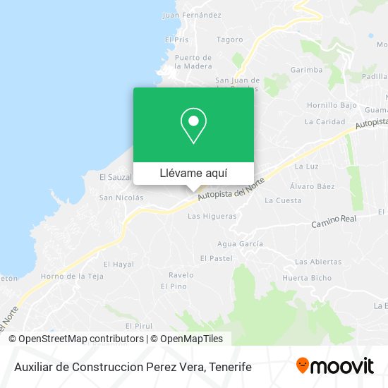 Mapa Auxiliar de Construccion Perez Vera