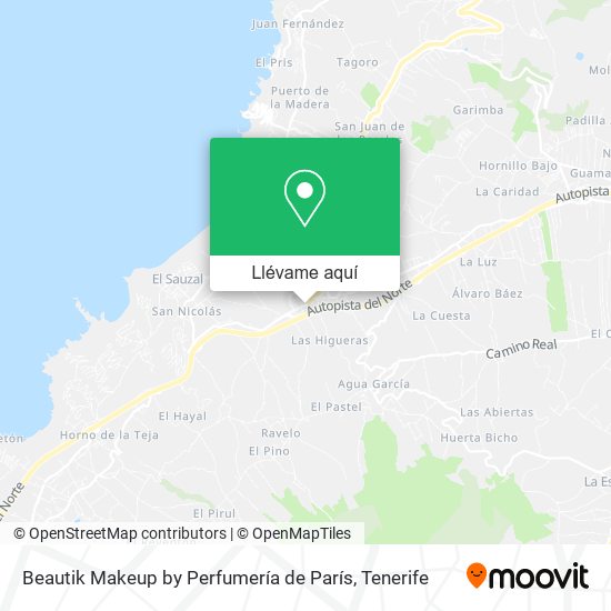 Mapa Beautik Makeup by Perfumería de París
