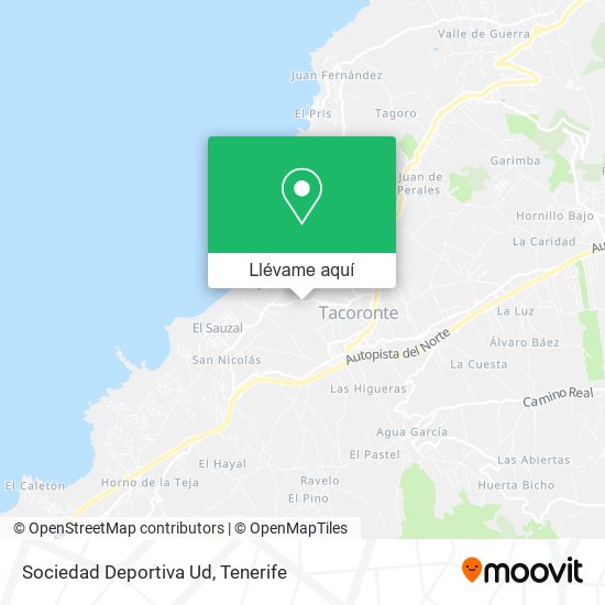 Mapa Sociedad Deportiva Ud