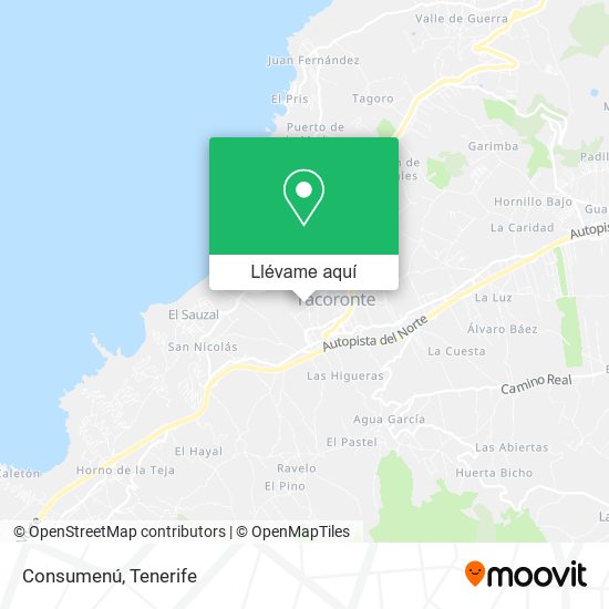 Mapa Consumenú