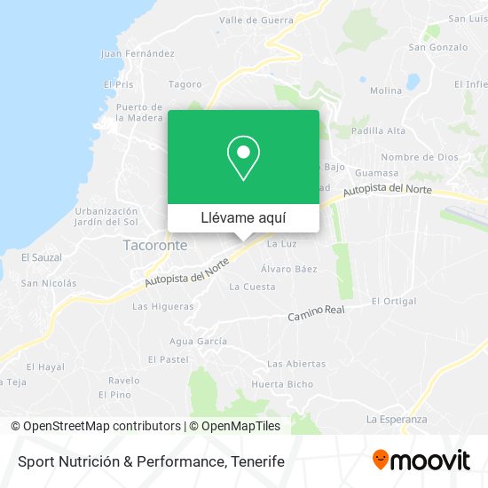 Mapa Sport Nutrición & Performance