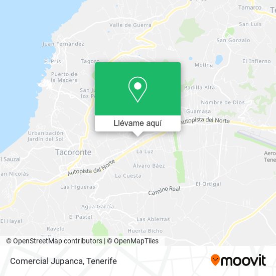 Mapa Comercial Jupanca