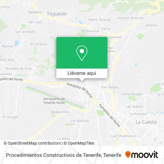 Mapa Procedimientos Constructivos de Tenerife