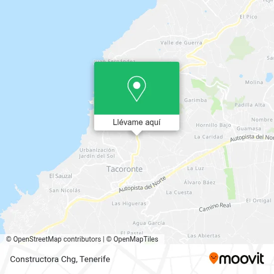 Mapa Constructora Chg