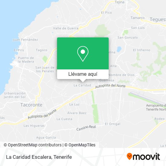Mapa La Caridad Escalera