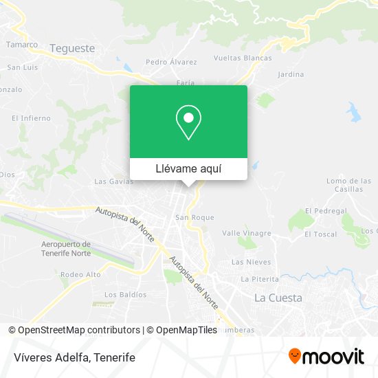 Mapa Víveres Adelfa