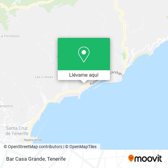 Mapa Bar Casa Grande