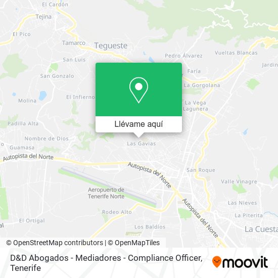 Mapa D&D Abogados - Mediadores - Compliance Officer