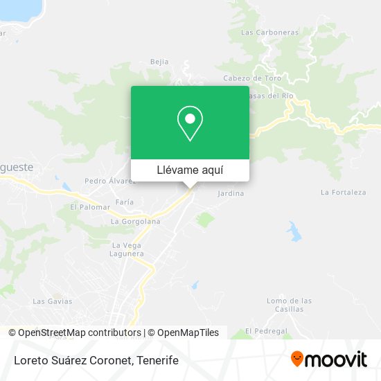 Mapa Loreto Suárez Coronet