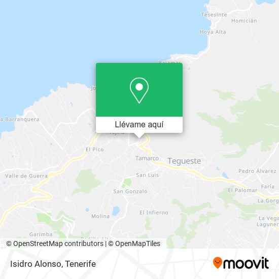 Mapa Isidro Alonso