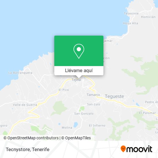 Mapa Tecnystore