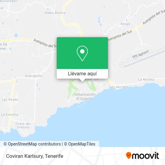 Mapa Coviran Karlsury
