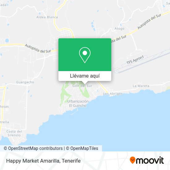 Mapa Happy Market Amarilla