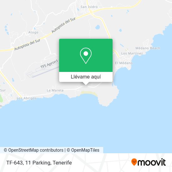 Mapa TF-643, 11 Parking