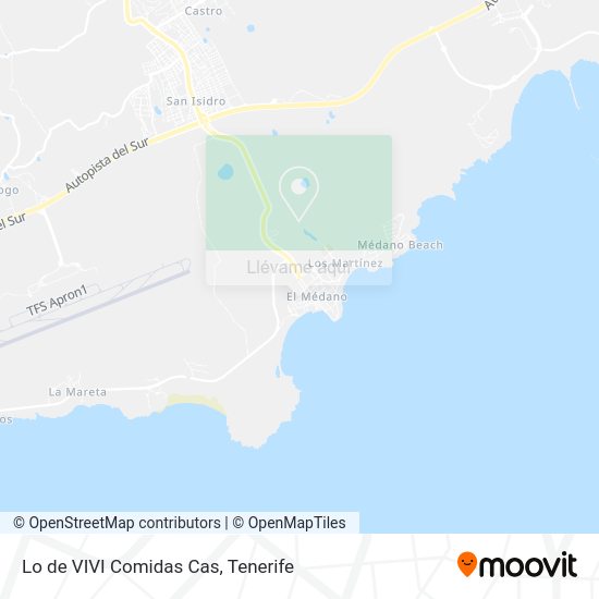Mapa Lo de VIVI Comidas Cas